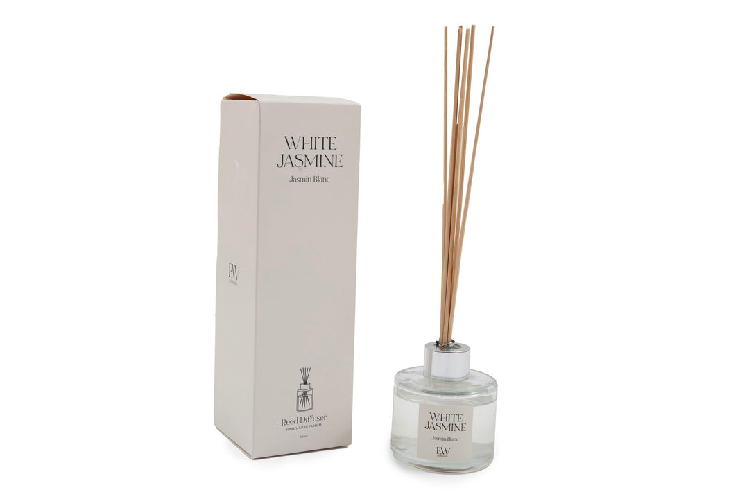 White Jasmine Scented 100ml Diffuser - Geko Products