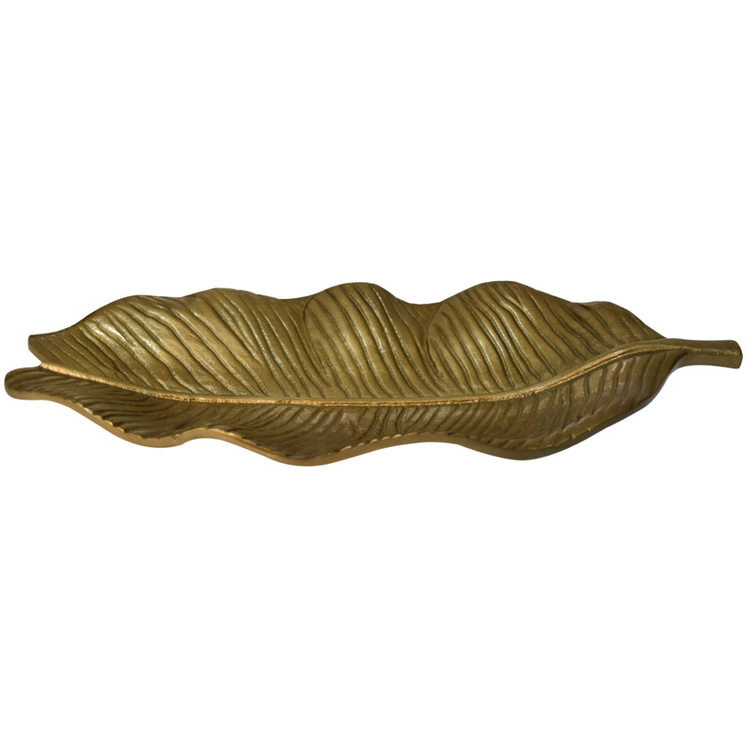 Antique Banana Leaf Tray-Smiddy Furniture