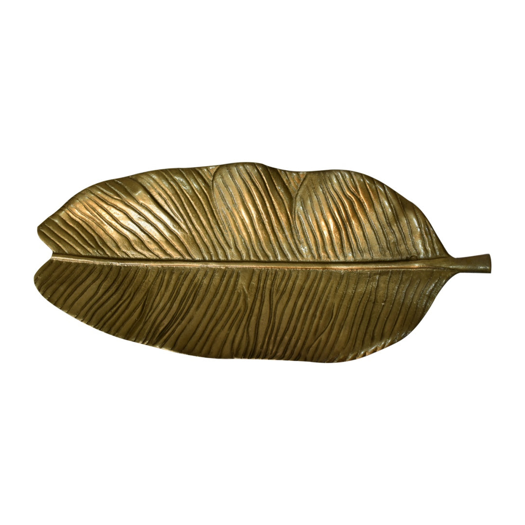 Antique Banana Leaf Tray-Smiddy Furniture