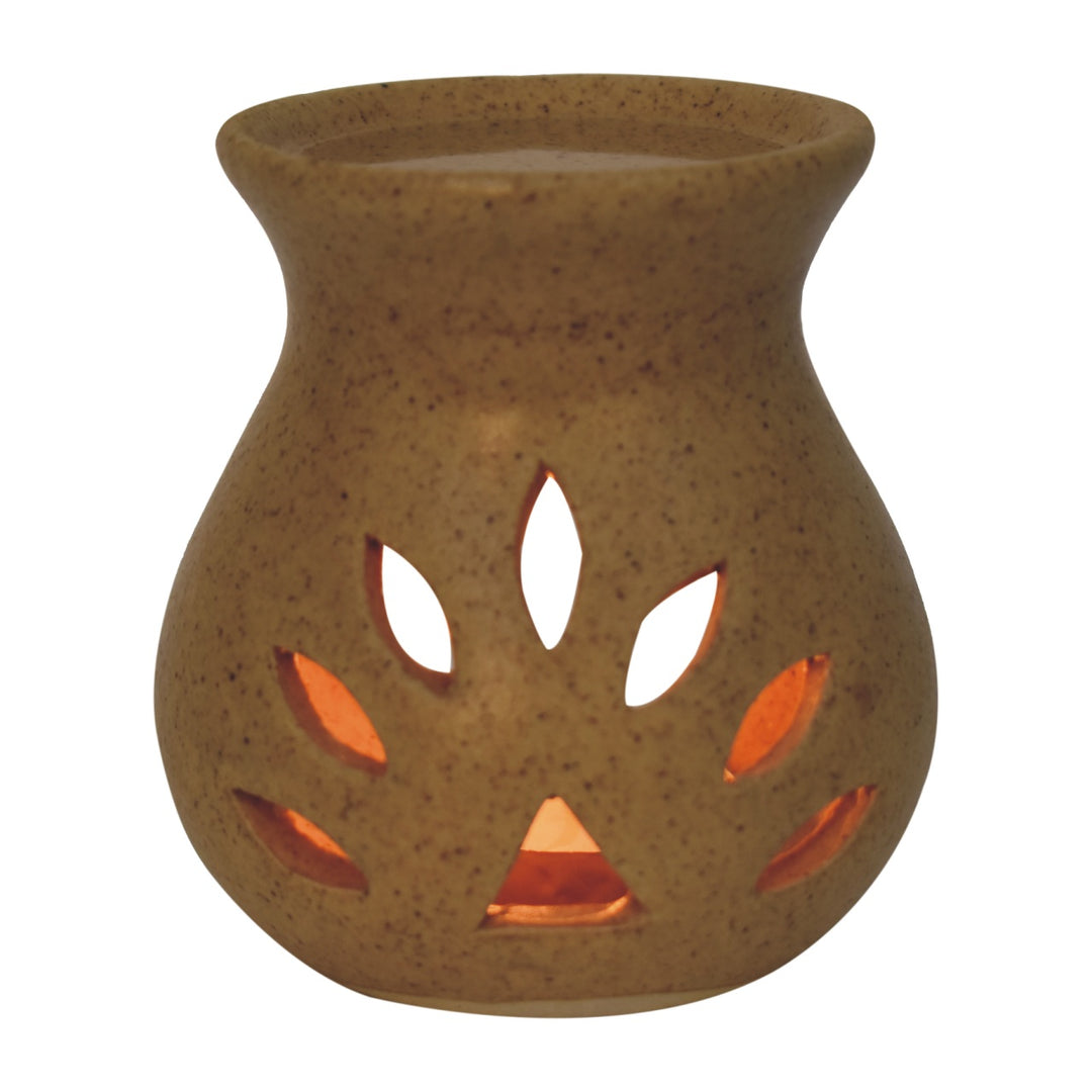 Beige Cutout Oil Burner (Summer)-Smiddy Furniture