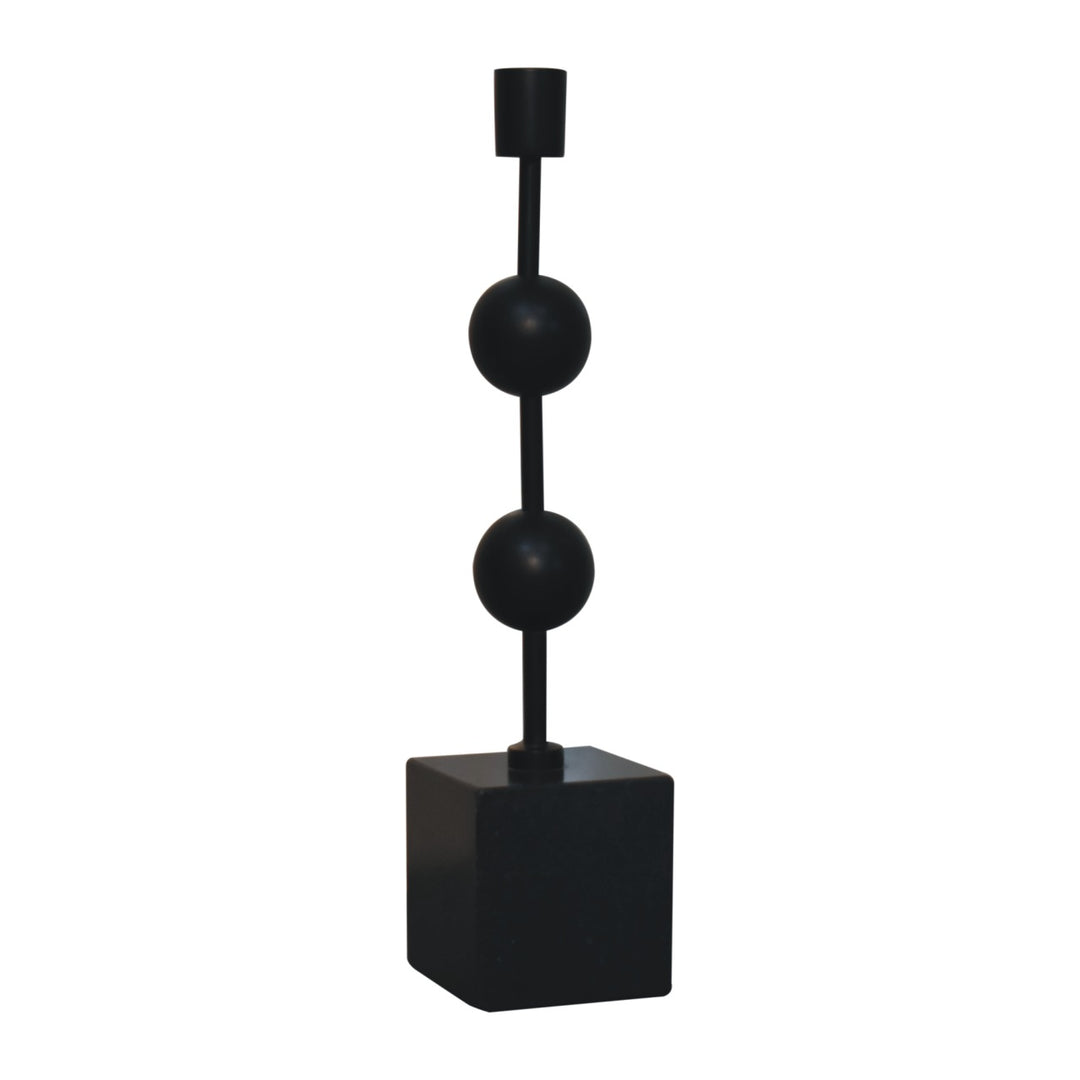 Granite Bubble Candle Holder-Smiddy Furniture