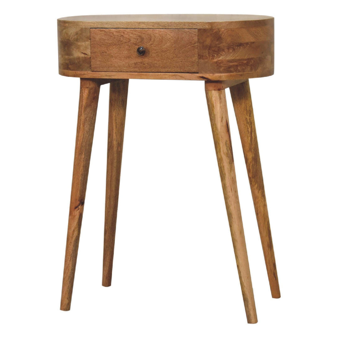Mini Albion Oak-ish Console-Smiddy Furniture