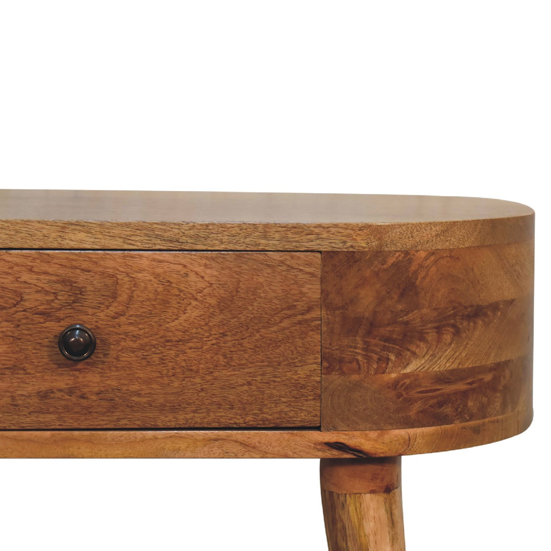Mini Albion Oak-ish Console-Smiddy Furniture