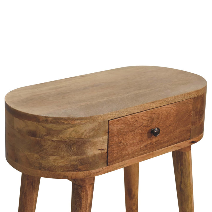 Mini Albion Oak-ish Console-Smiddy Furniture