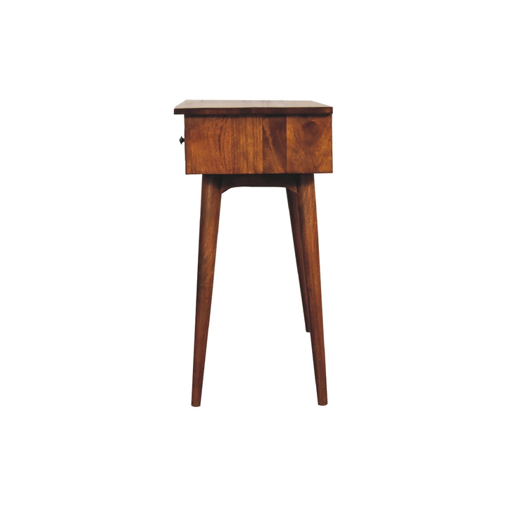 Large 3 Drawer Chestnut Console-Smiddy Furniture