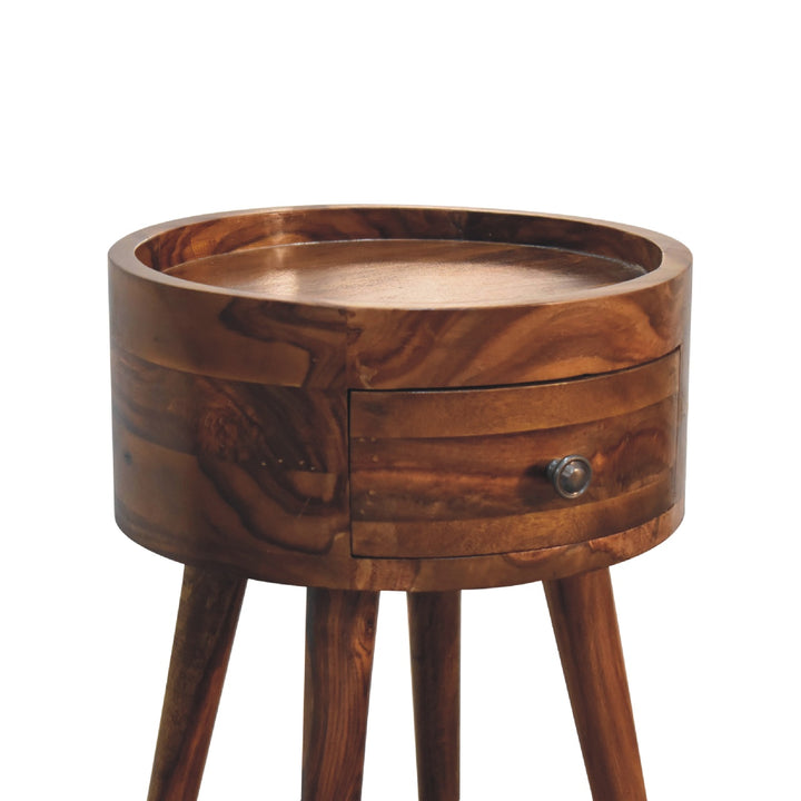 Alina Honey Bedside-Smiddy Furniture