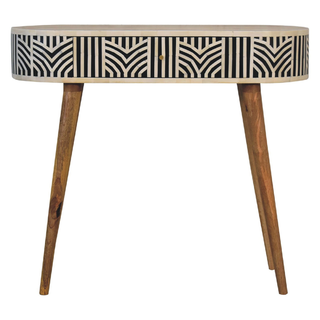 Edessa Bone Inlay Console Table-Smiddy Furniture