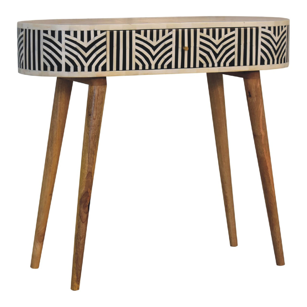Edessa Bone Inlay Console Table-Smiddy Furniture
