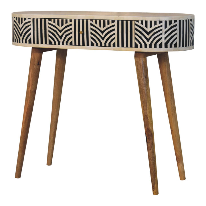 Edessa Bone Inlay Console Table-Smiddy Furniture