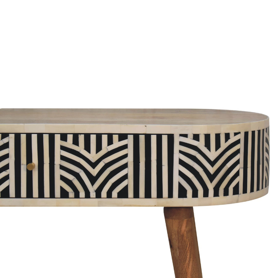 Edessa Bone Inlay Console Table-Smiddy Furniture