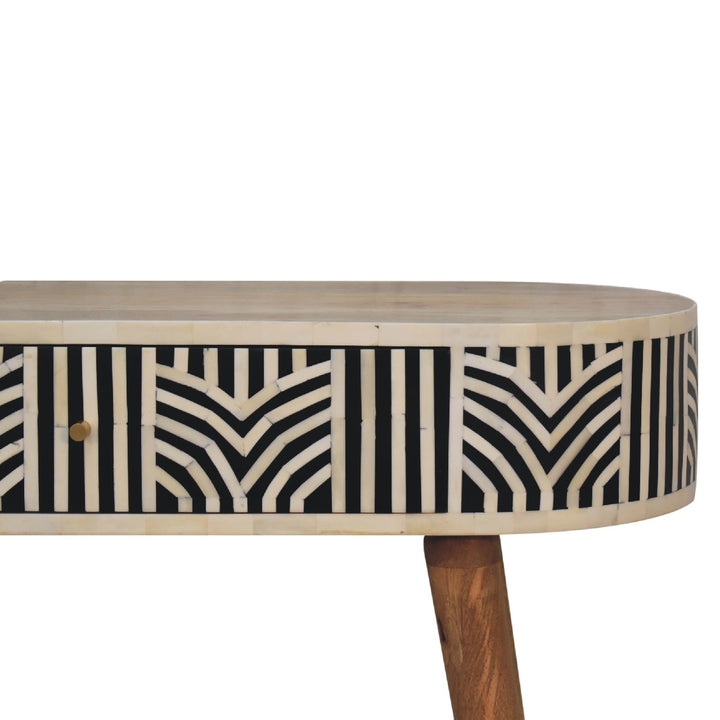 Edessa Bone Inlay Console Table-Smiddy Furniture