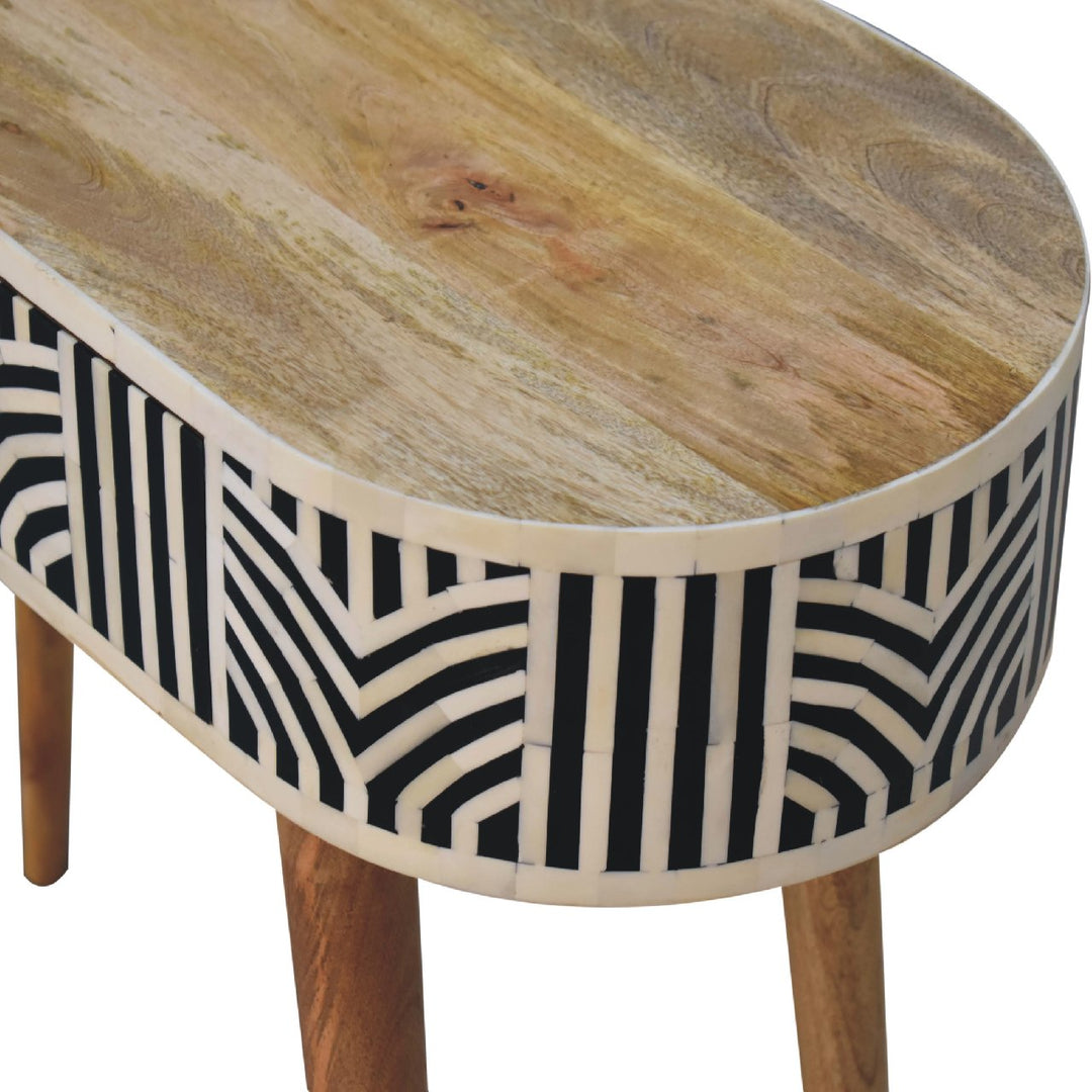 Edessa Bone Inlay Console Table-Smiddy Furniture