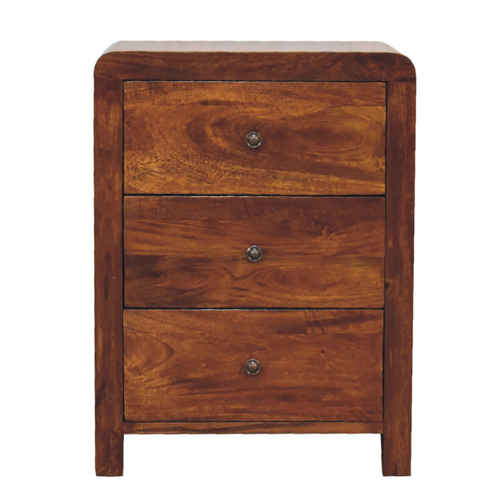 Aspen 3 Drawer Bedside-Smiddy Furniture