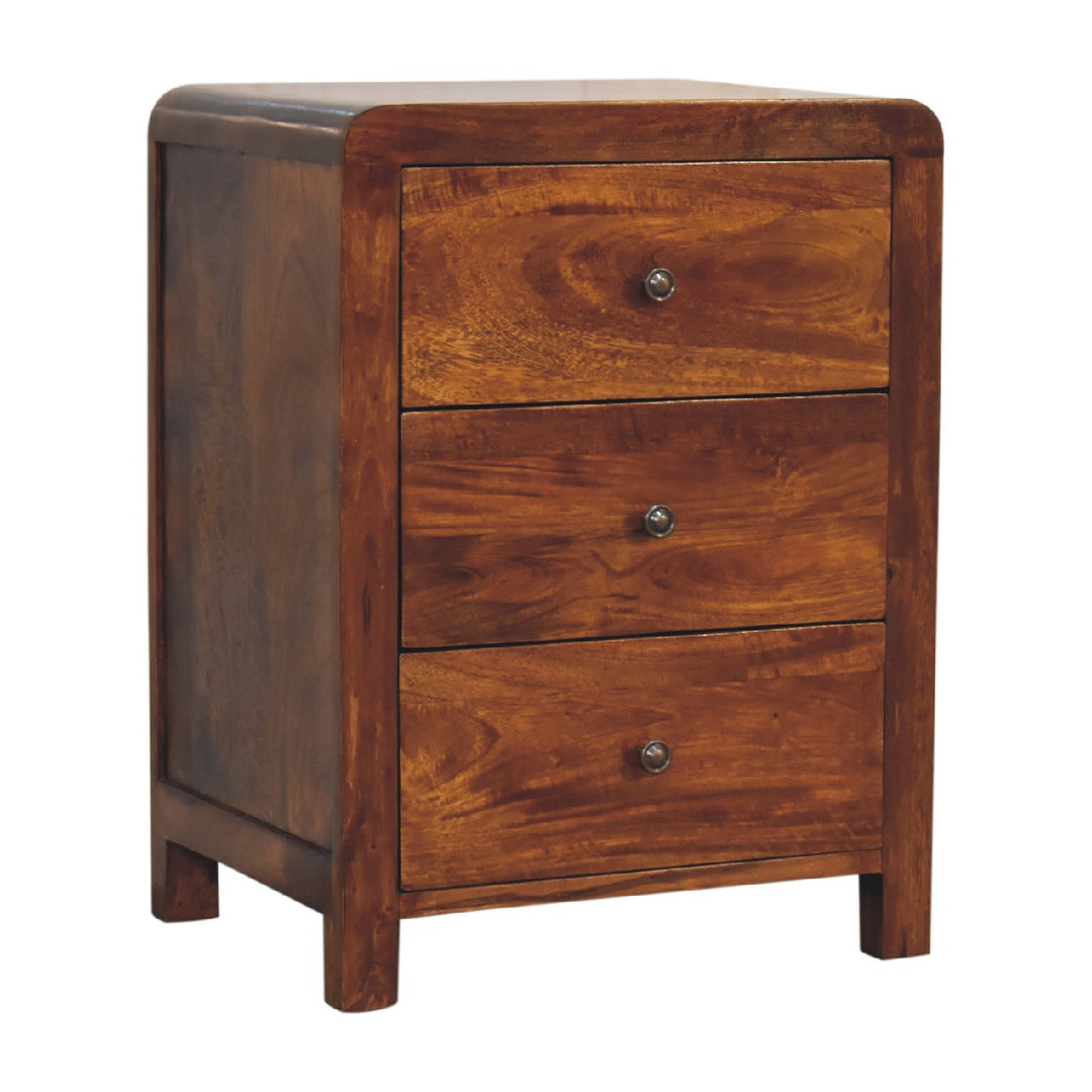 Aspen 3 Drawer Bedside-Smiddy Furniture