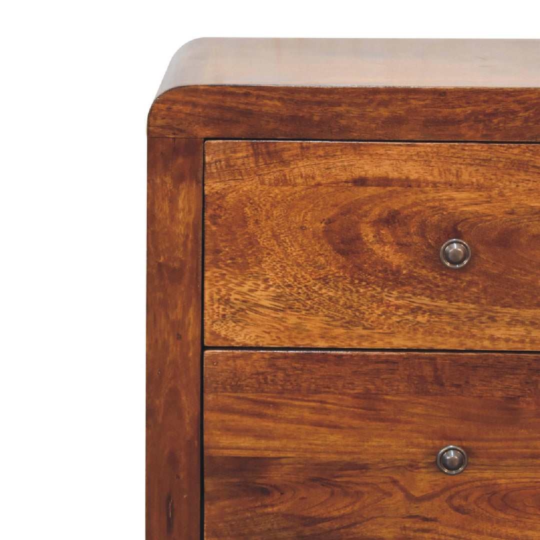 Aspen 3 Drawer Bedside-Smiddy Furniture