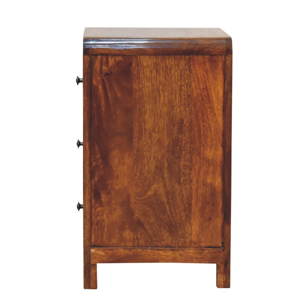 Aspen 3 Drawer Bedside-Smiddy Furniture