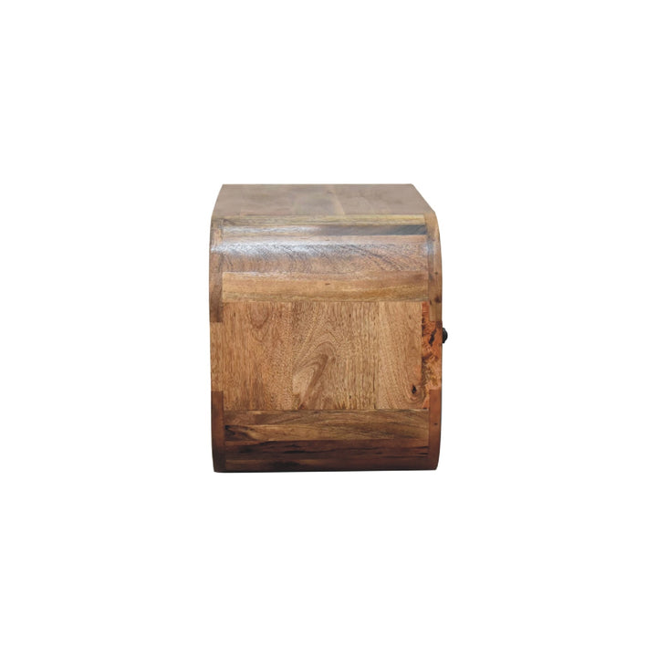 2 Drawer Curved Edge Media Unit-Smiddy Furniture