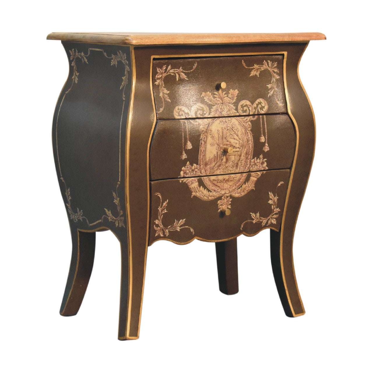 Coroner Bedside - Smiddy Furniture