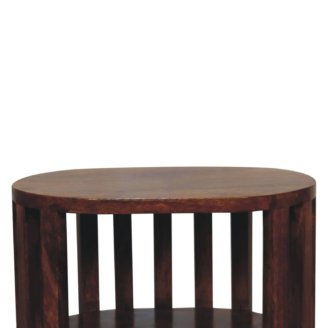 Ariella Double Shelf Bedside-Smiddy Furniture