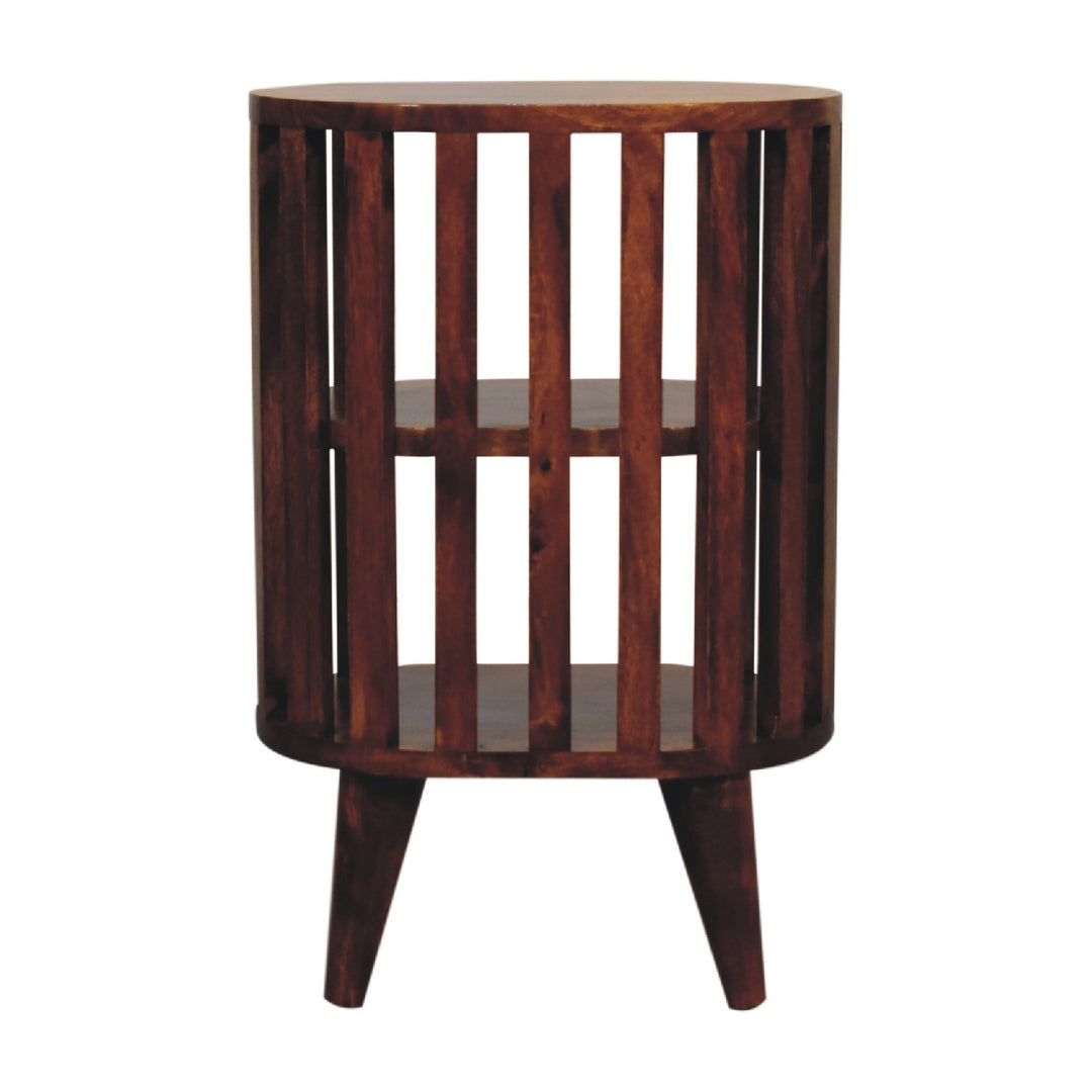 Ariella Double Shelf Bedside-Smiddy Furniture