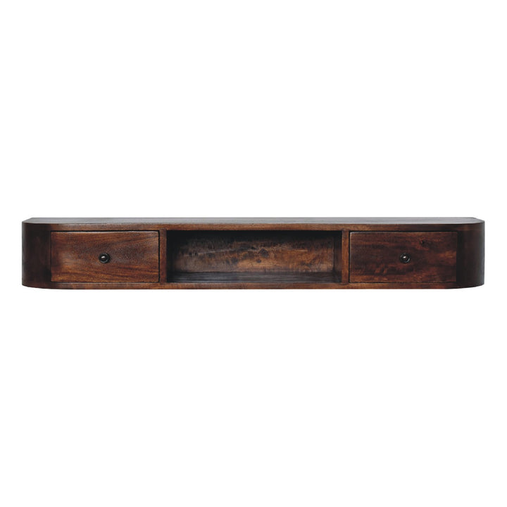 Lunar 2 Drawer Floating Console-Smiddy Furniture