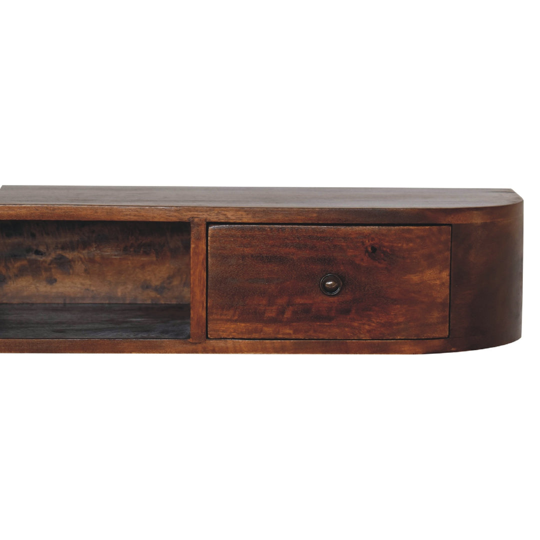Lunar 2 Drawer Floating Console-Smiddy Furniture
