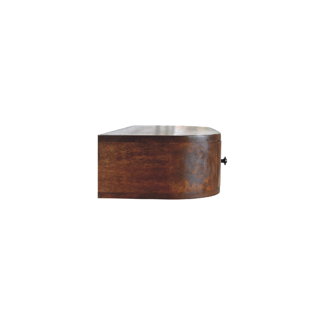 Lunar 2 Drawer Floating Console-Smiddy Furniture