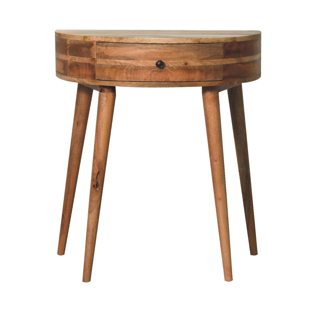 Odyssey Oak-ish Console Table-Smiddy Furniture
