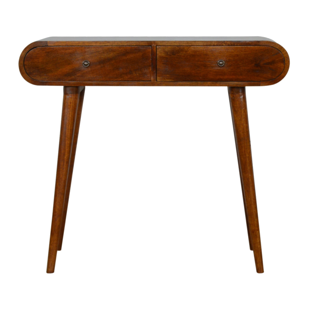 Chestnut London Console Table-Smiddy Furniture
