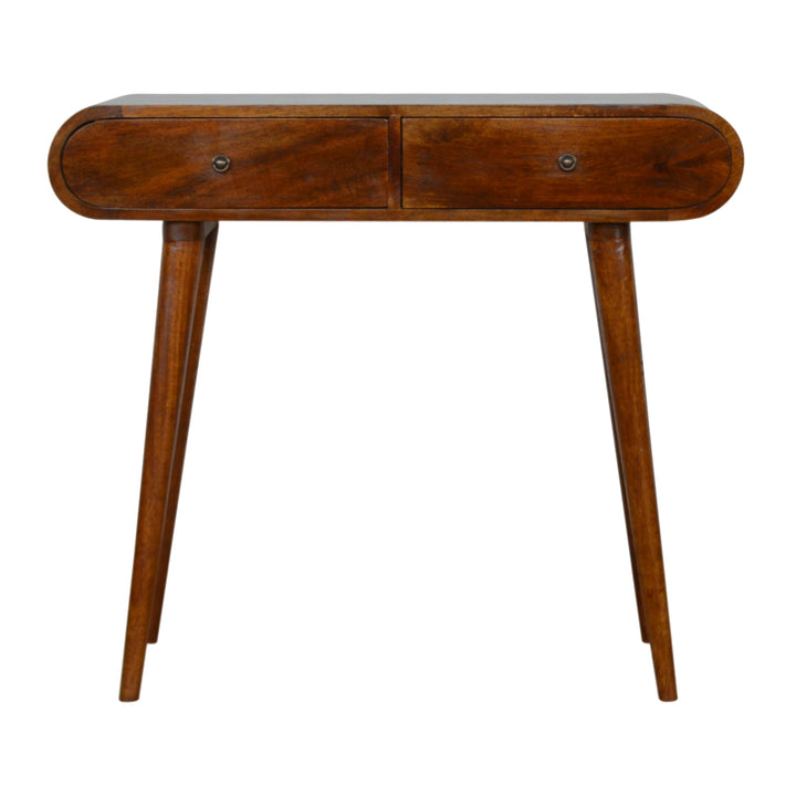 Chestnut London Console Table-Smiddy Furniture