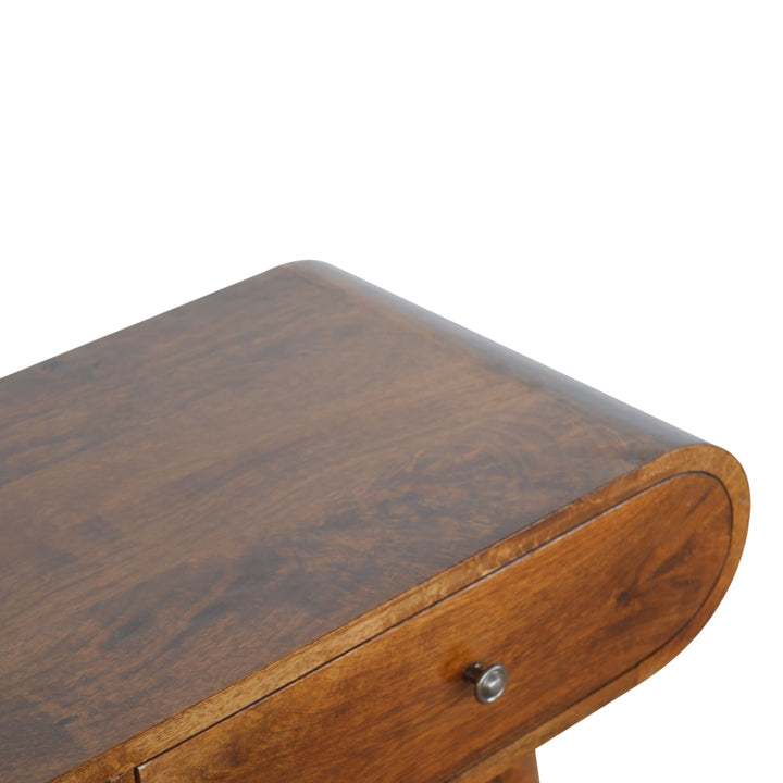 Chestnut London Console Table-Smiddy Furniture