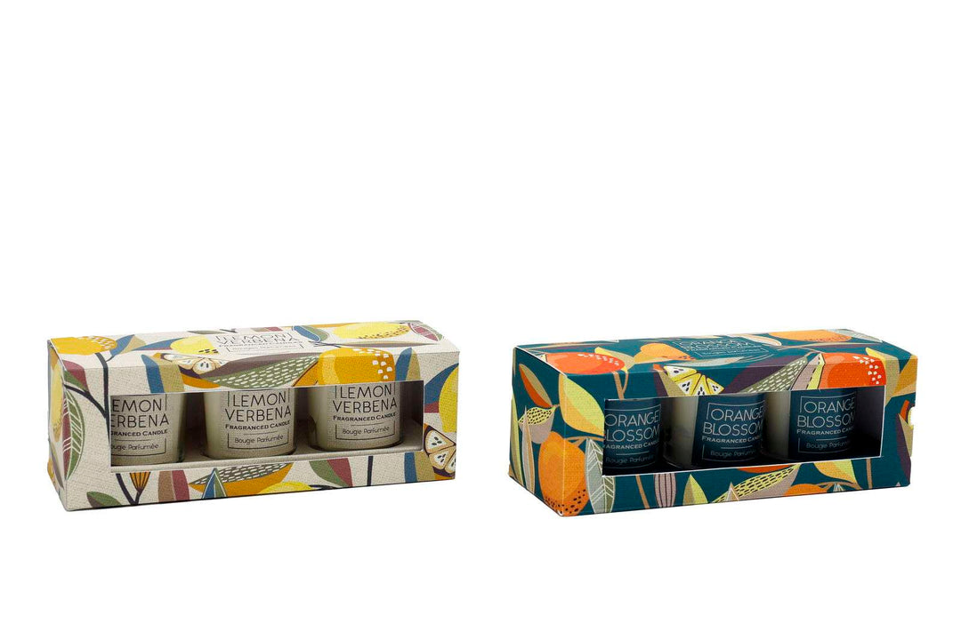 Votives Citrus Zest 3 Candle Giftset - Geko Products