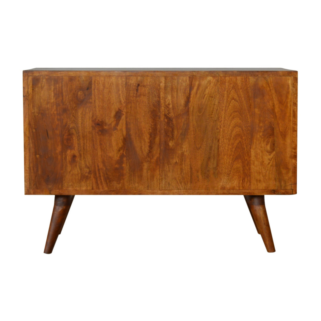 Carved Chestnut Sideboard - Smiddy Furniture