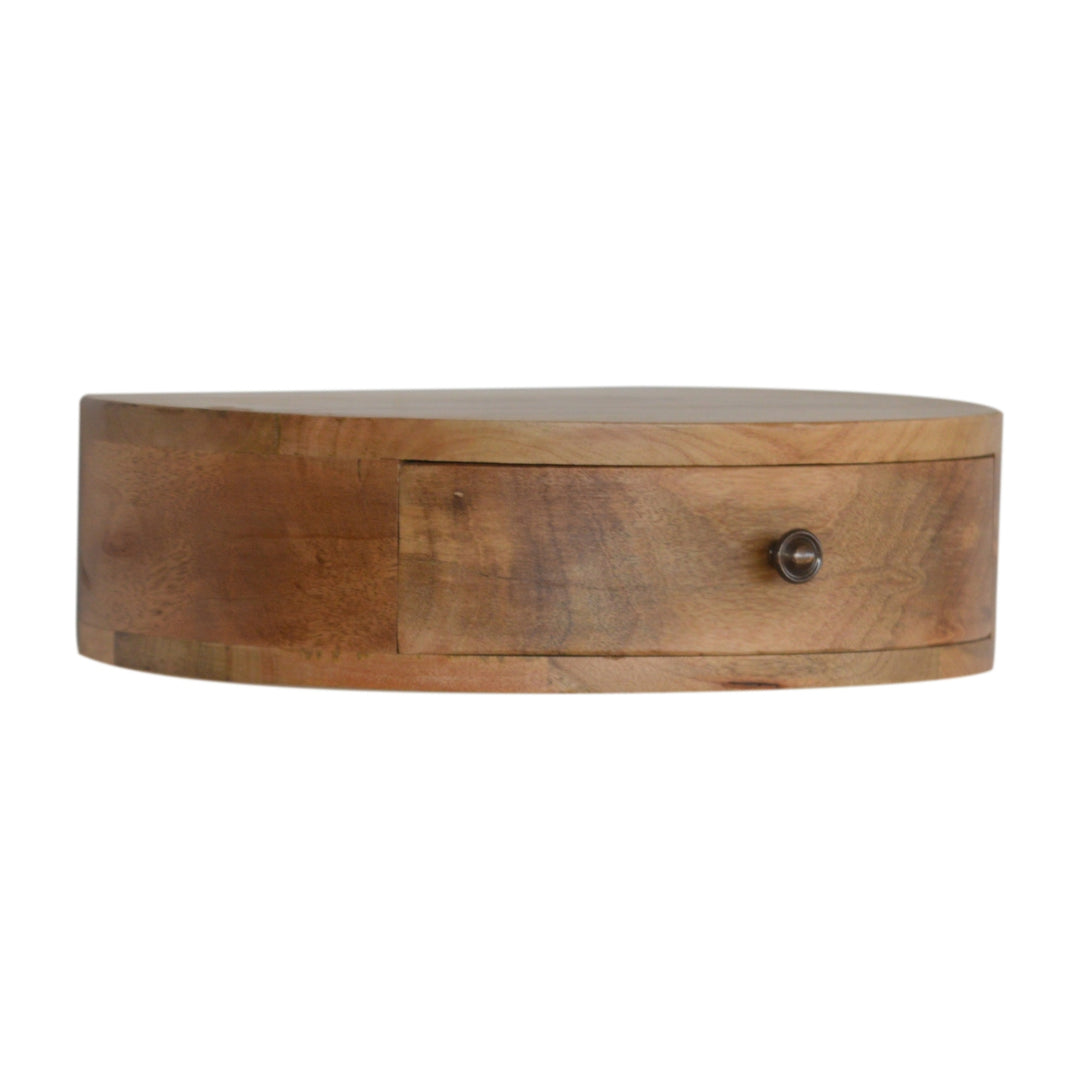 Wall Mounted Rounded Bedside - Smiddy Furniture