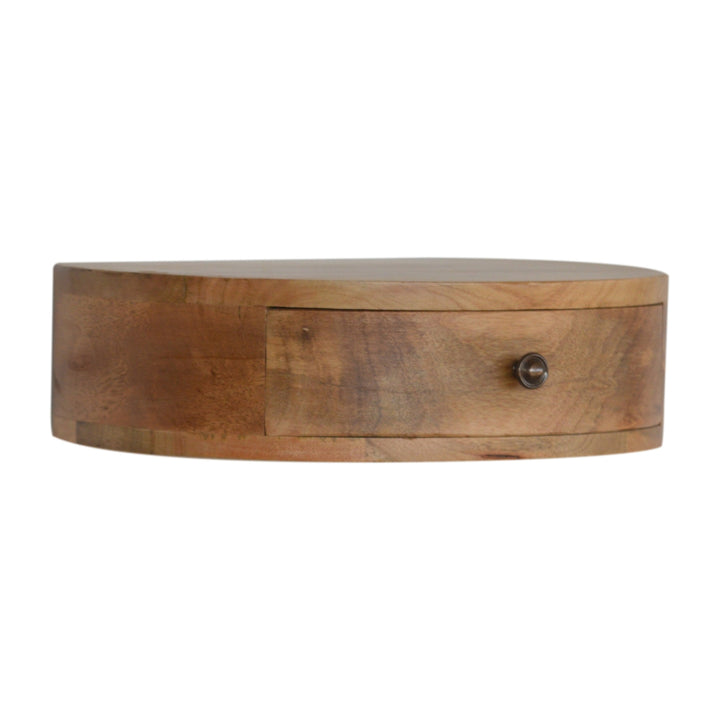Wall Mounted Rounded Bedside - Smiddy Furniture
