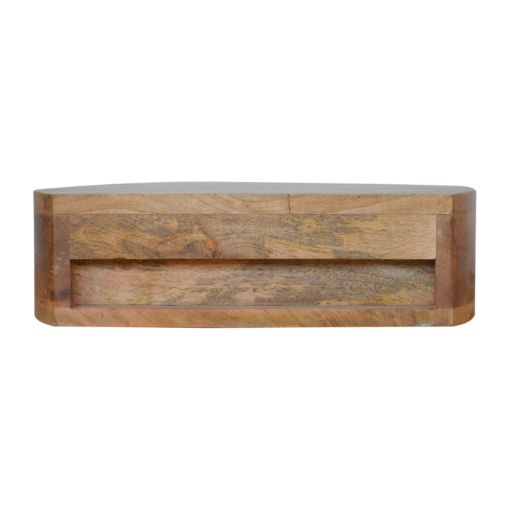 Wall Mounted Rounded Bedside - Smiddy Furniture