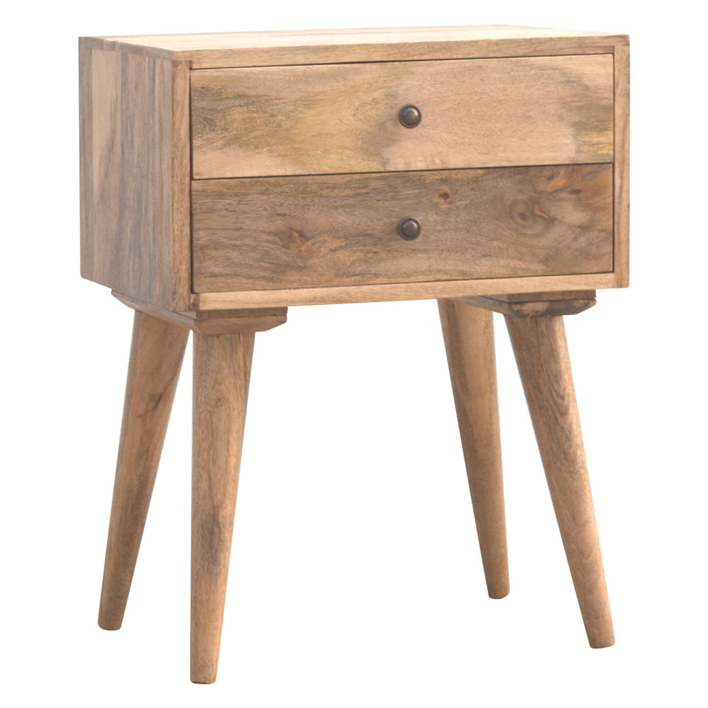 Modern Solid Wood Bedside-Smiddy Furniture