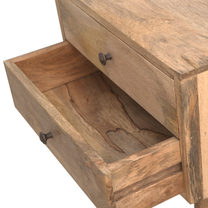 Modern Solid Wood Bedside-Smiddy Furniture