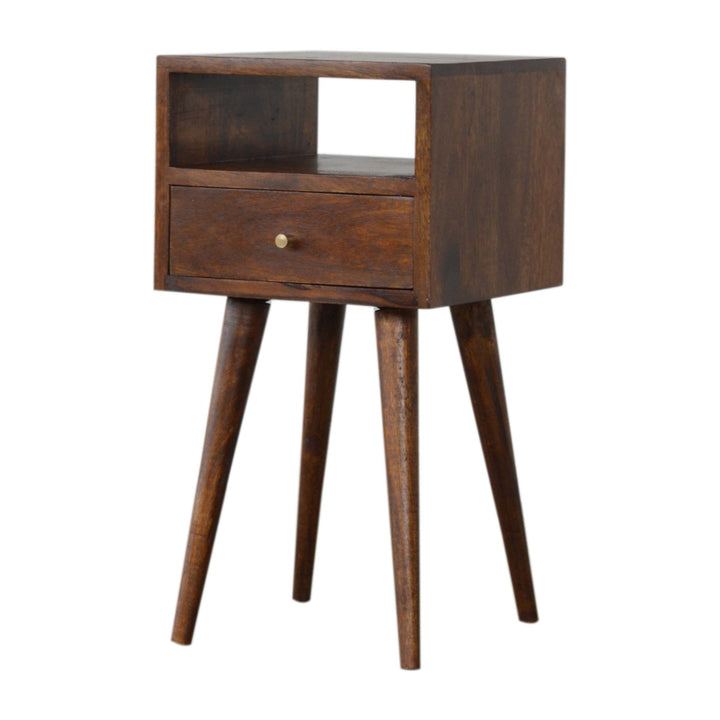 Mini Chestnut Bedside-Smiddy Furniture