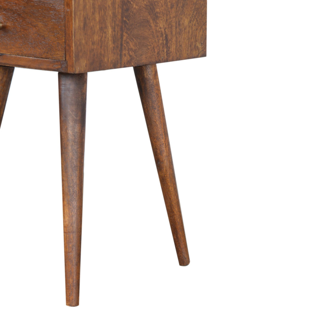 Mini Chestnut Bedside-Smiddy Furniture