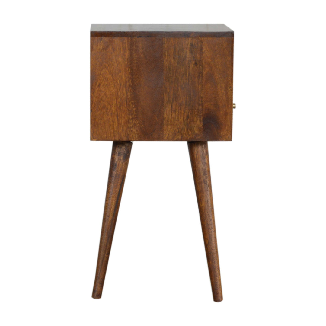 Mini Chestnut Bedside-Smiddy Furniture