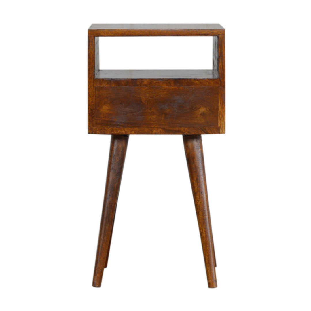 Mini Chestnut Bedside-Smiddy Furniture
