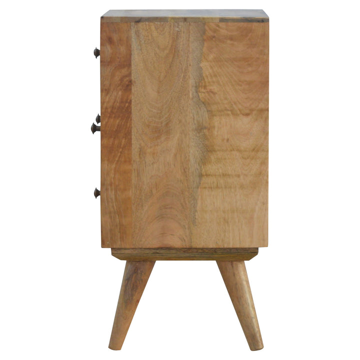 Nordic Style 4 Drawer Multi Bedside-Smiddy Furniture