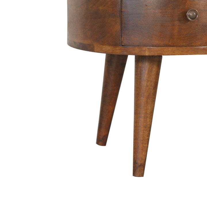 Chestnut Wave Coffee Table-Smiddy Furniture