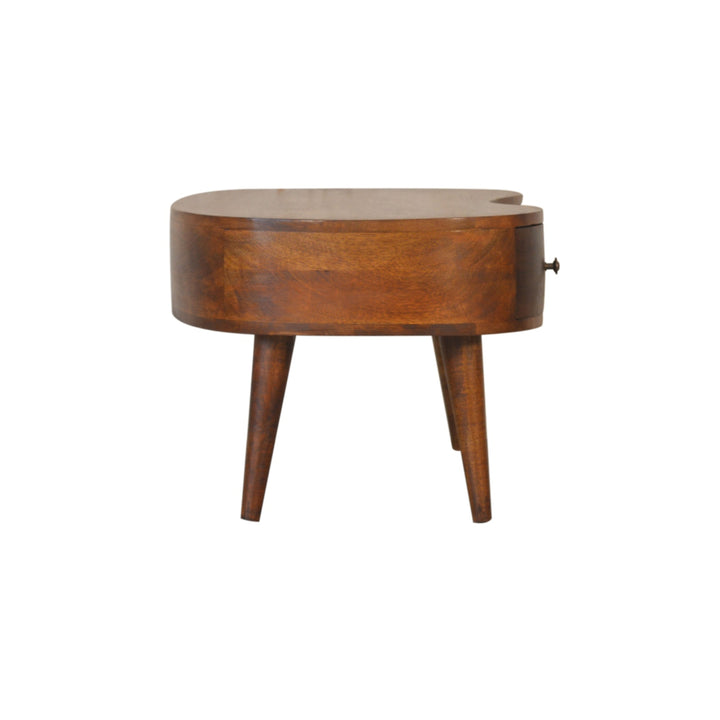 Chestnut Wave Coffee Table-Smiddy Furniture