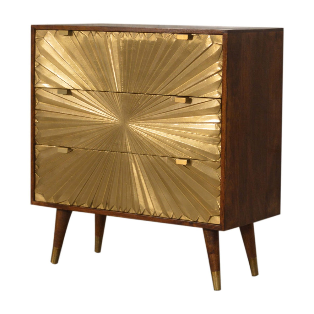 Manila Gold Chest - Smiddy Furniture