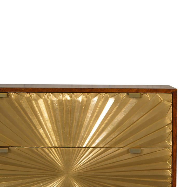 Manila Gold Chest - Smiddy Furniture