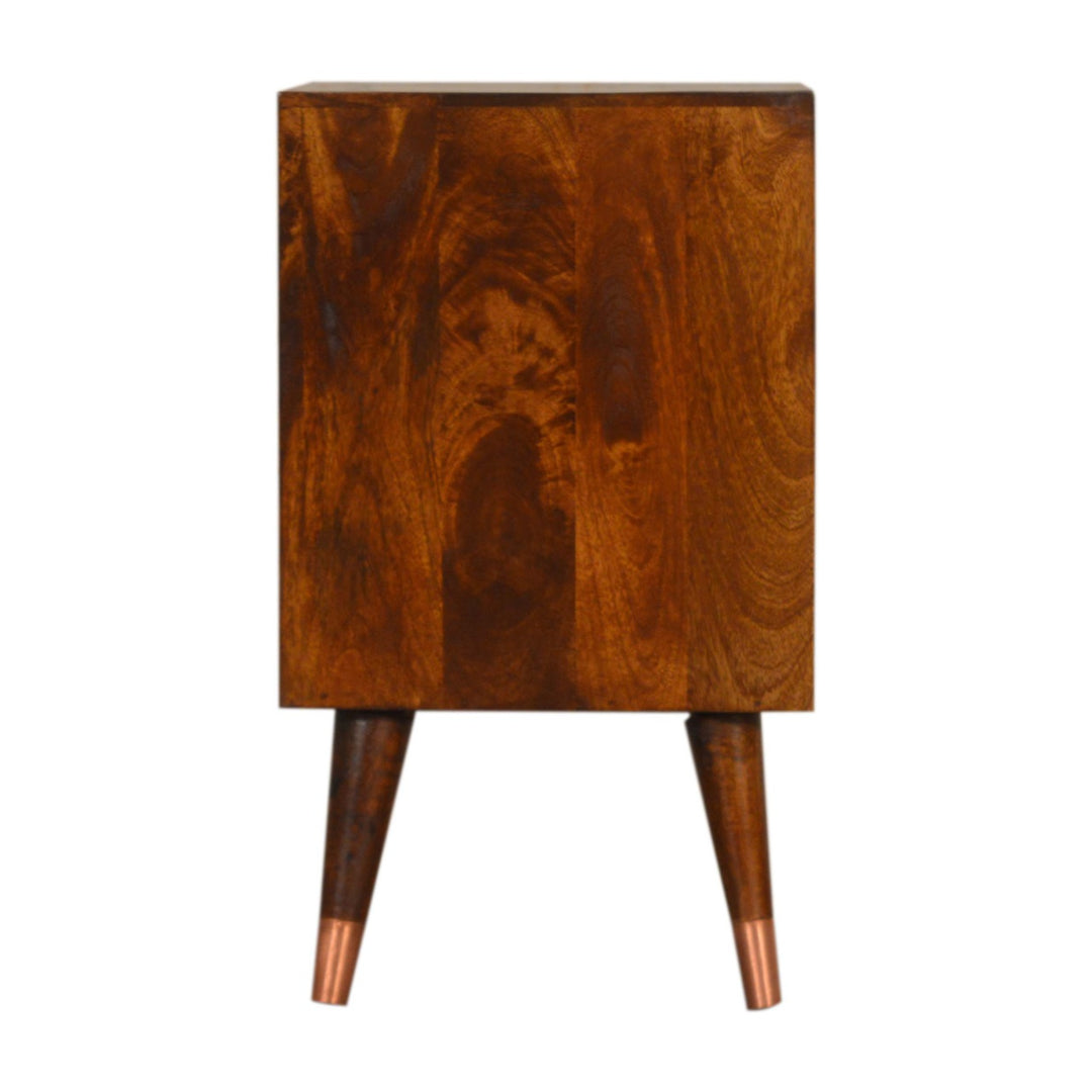 Manila Copper Bedside-Smiddy Furniture