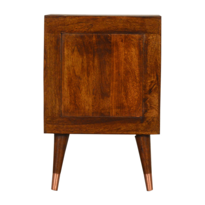 Manila Copper Bedside-Smiddy Furniture