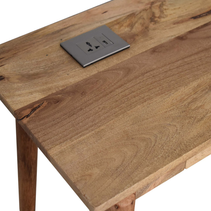 2 Drawer Cable Writing Desk - Smiddy Furniture